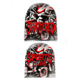 Shattered Hearts Sports Club Beanie Grey