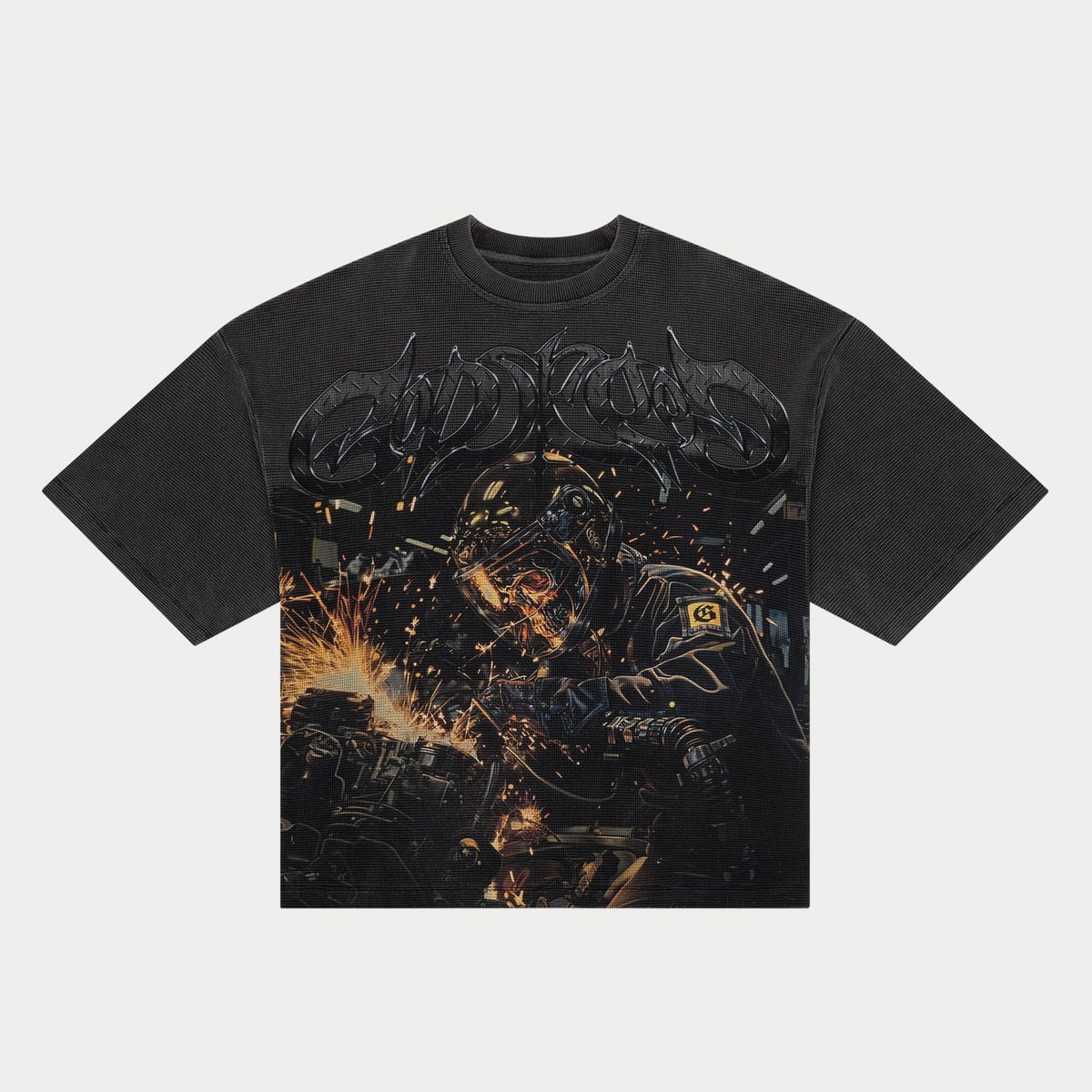 Godspeed Under Construction Thermal Tee Grey Wash