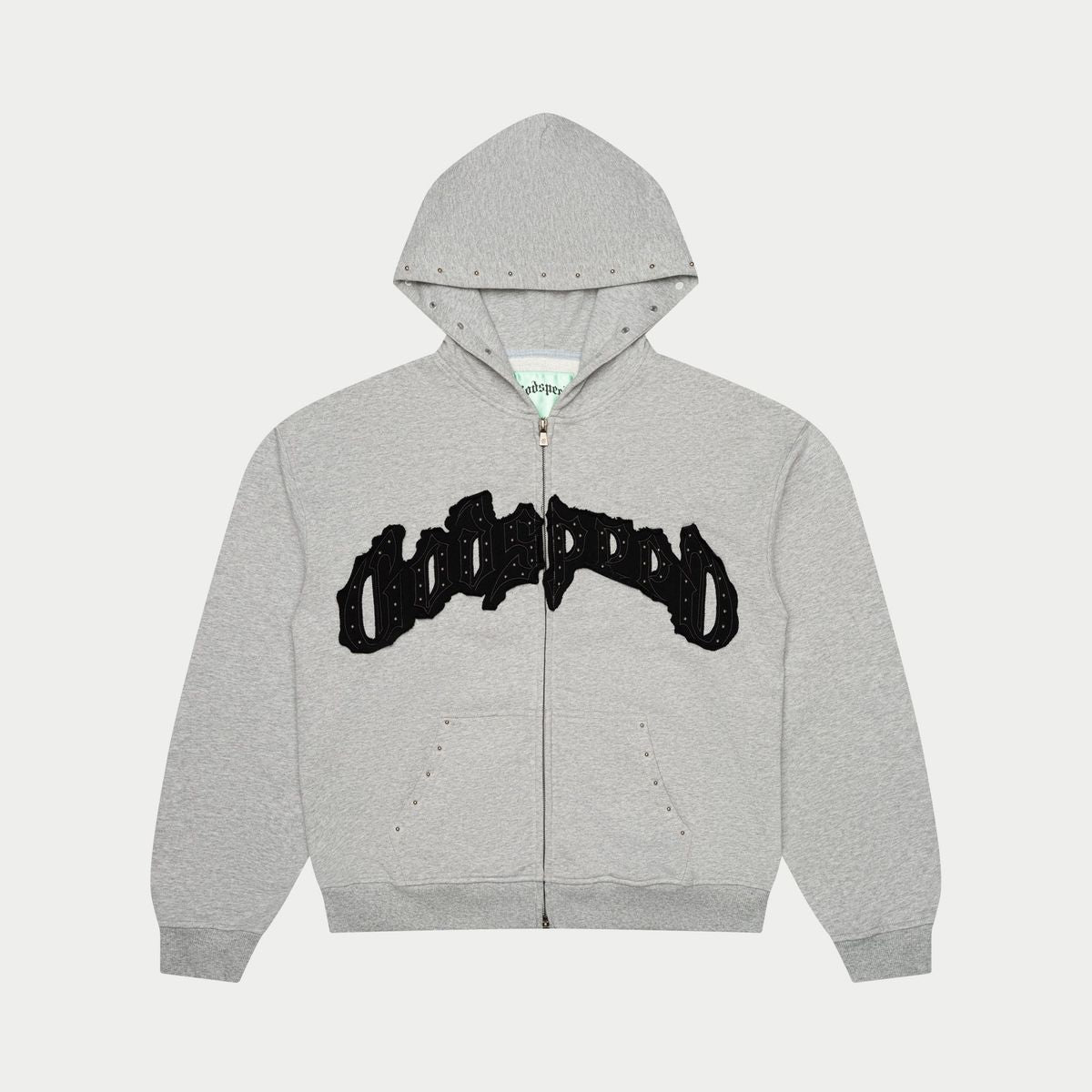 Godspeed Symmetric Studded Jogging Set Grey/Black