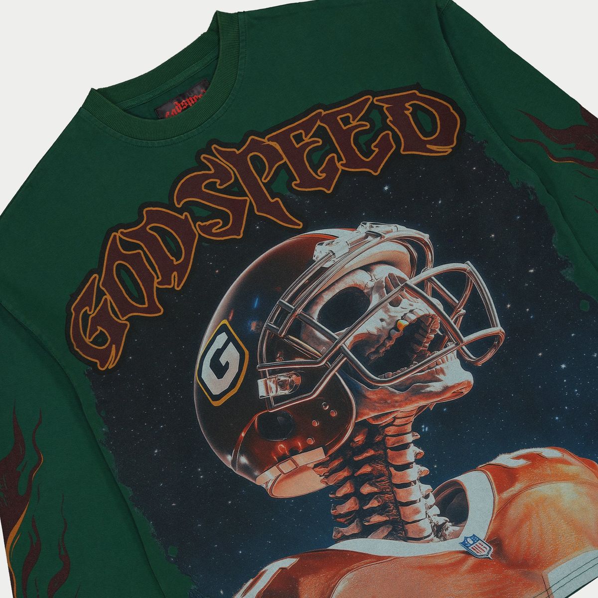 Godspeed Morale L/S Tee Green