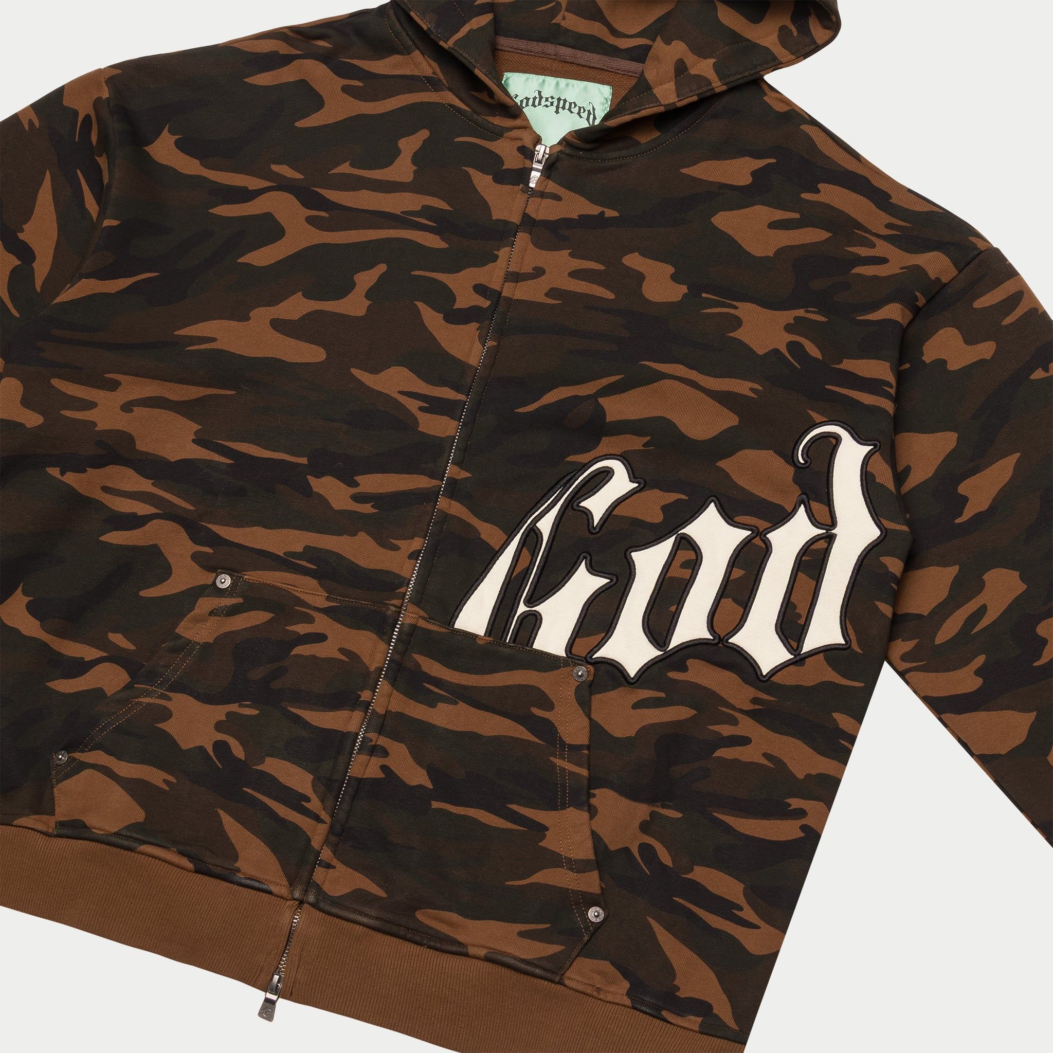 Godspeed OG Logo Jogging set Brown Camo