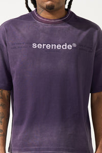 Serenede SKYLETTER Tee Grape