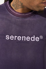 Serenede SKYLETTER Tee Grape