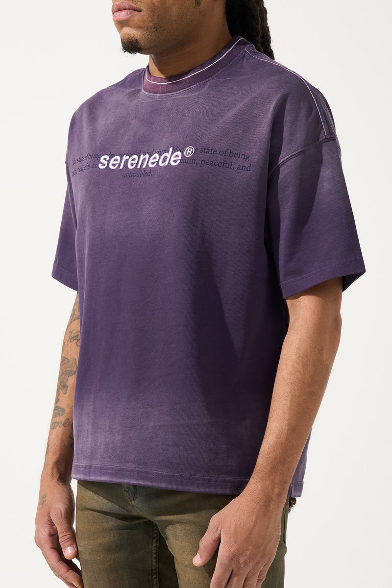 Serenede SKYLETTER Tee Grape