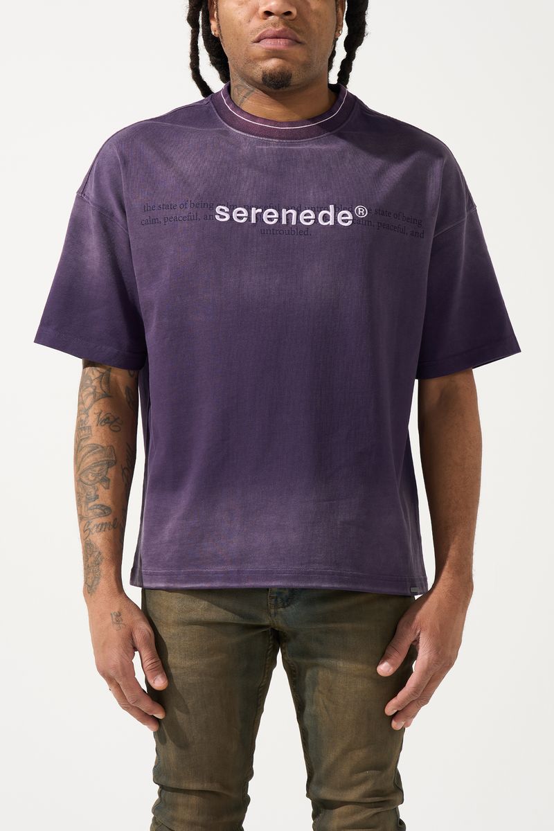 Serenede SKYLETTER Tee Grape