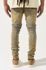 Serenede Networth Jeans Sand Wash