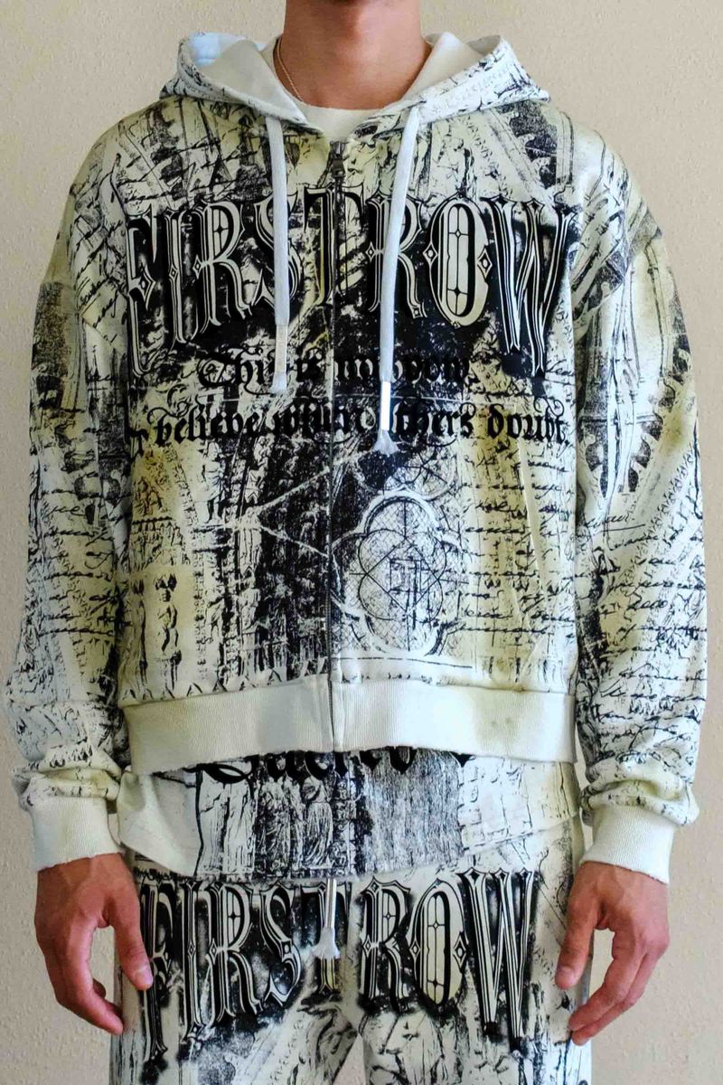 First Row Faith Dealer A Sacred Vow Sanctuary Stacked Jogger sets Celadon