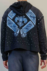 First Row Faith Dealer A Sacred Vow Sublime Light Stacked Jogger set Black