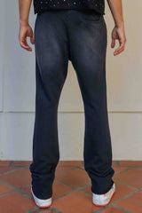 First Row Faith Dealer A Sacred Vow Sublime Light Stacked Jogger set Black