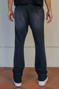 First Row Faith Dealer A Sacred Vow Sublime Light Stacked Jogger set Black