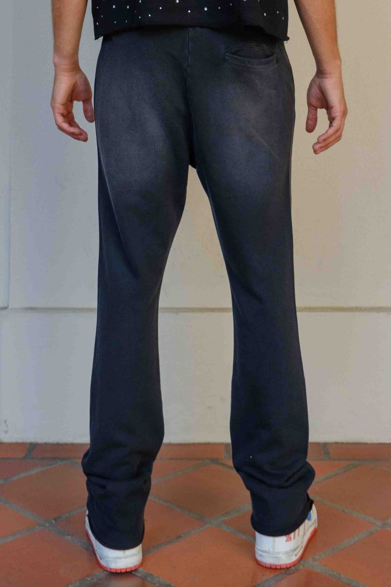 First Row Faith Dealer A Sacred Vow Sublime Light Stacked Jogger set Black