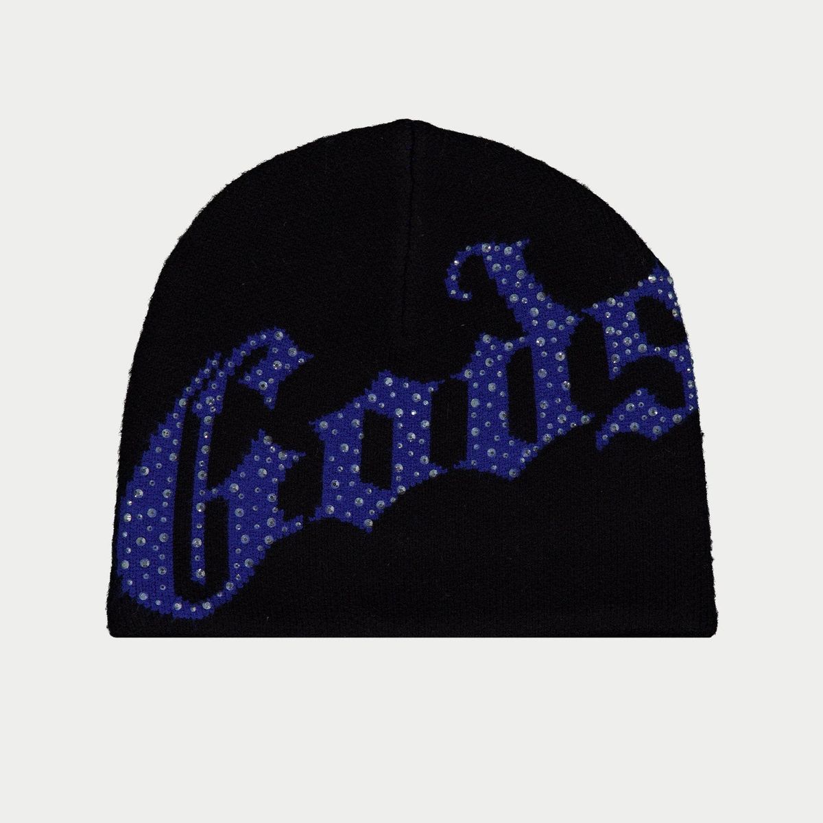 Godspeed OG Logo Studded Beanie Black/Blue