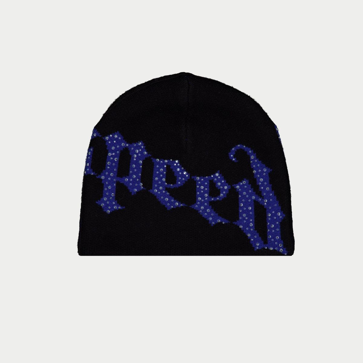 Godspeed OG Logo Studded Beanie Black/Blue