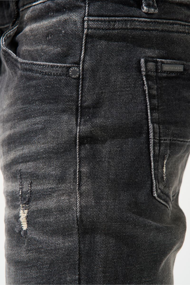 SERENEDE Kids FUME Jeans Faded black smoke wash