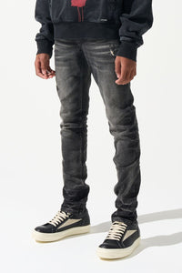 SERENEDE Kids FUME Jeans Faded black smoke wash