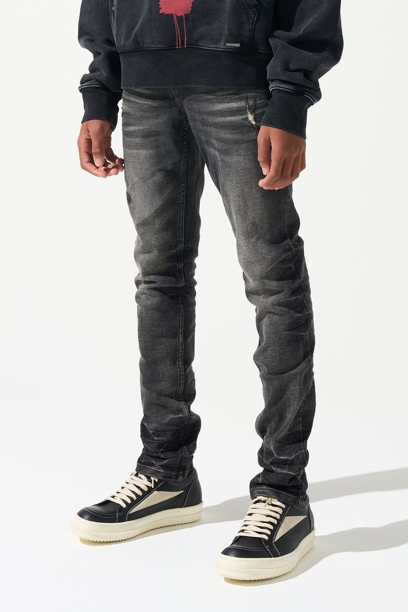 SERENEDE Kids FUME Jeans Faded black smoke wash