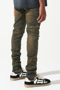 Serenede Kids Oud Jeans Dark Brown Overdye