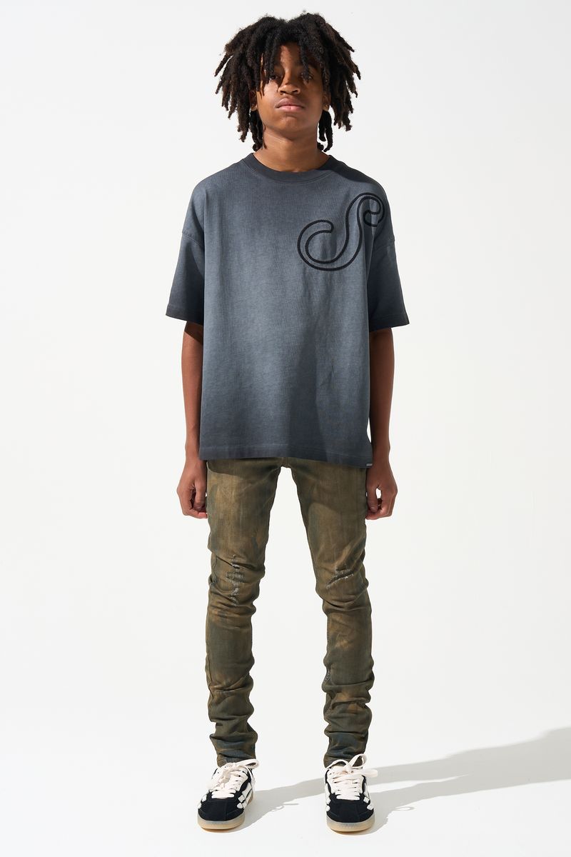 Serenede Kids Oud Jeans Dark Brown Overdye