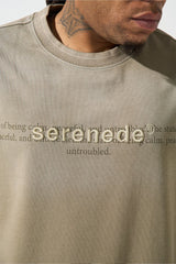 Serenede SKYLETTER Tee Fog