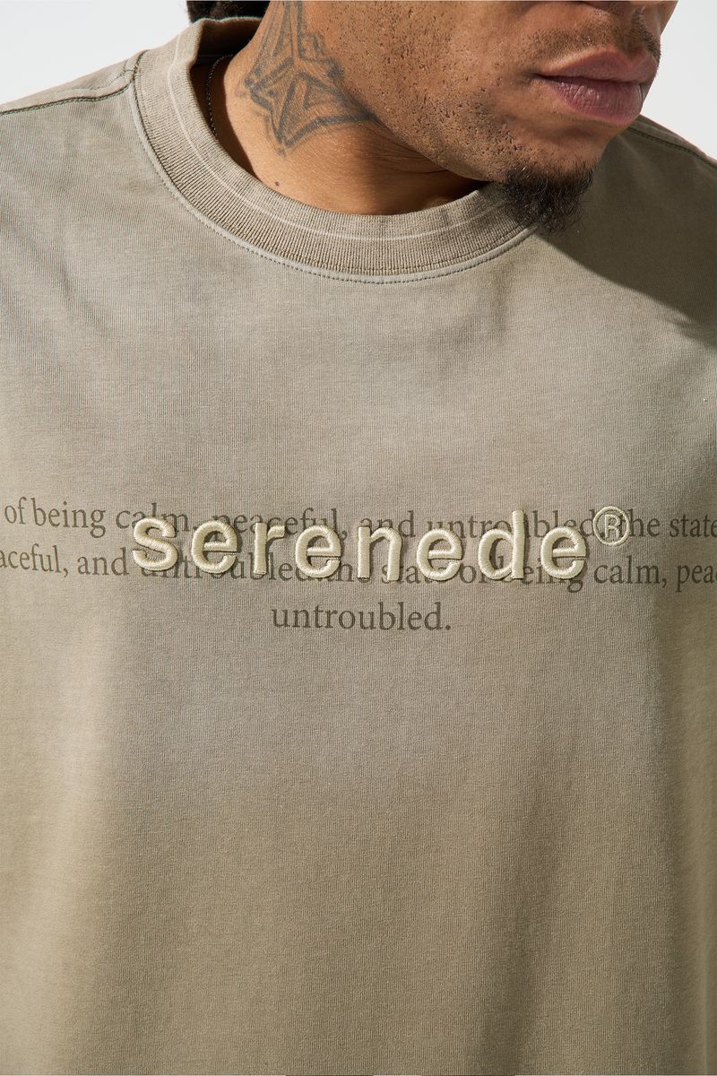 Serenede SKYLETTER Tee Fog