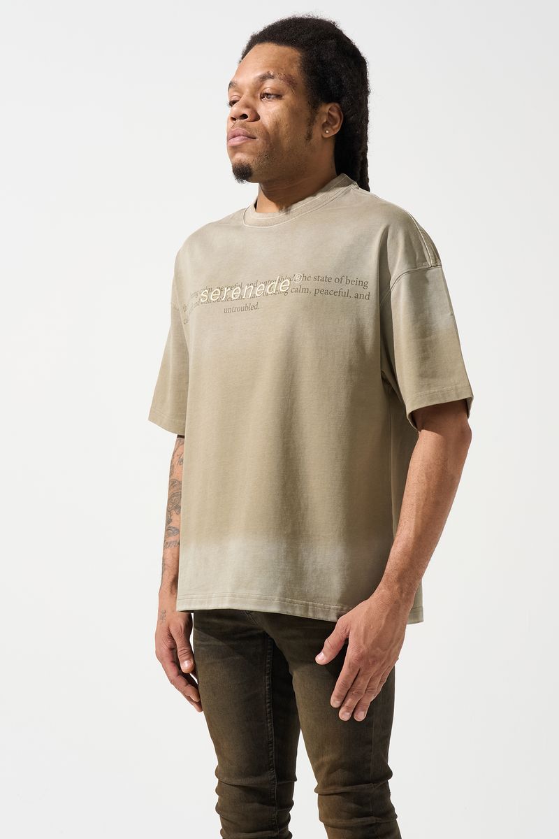 Serenede SKYLETTER Tee Fog