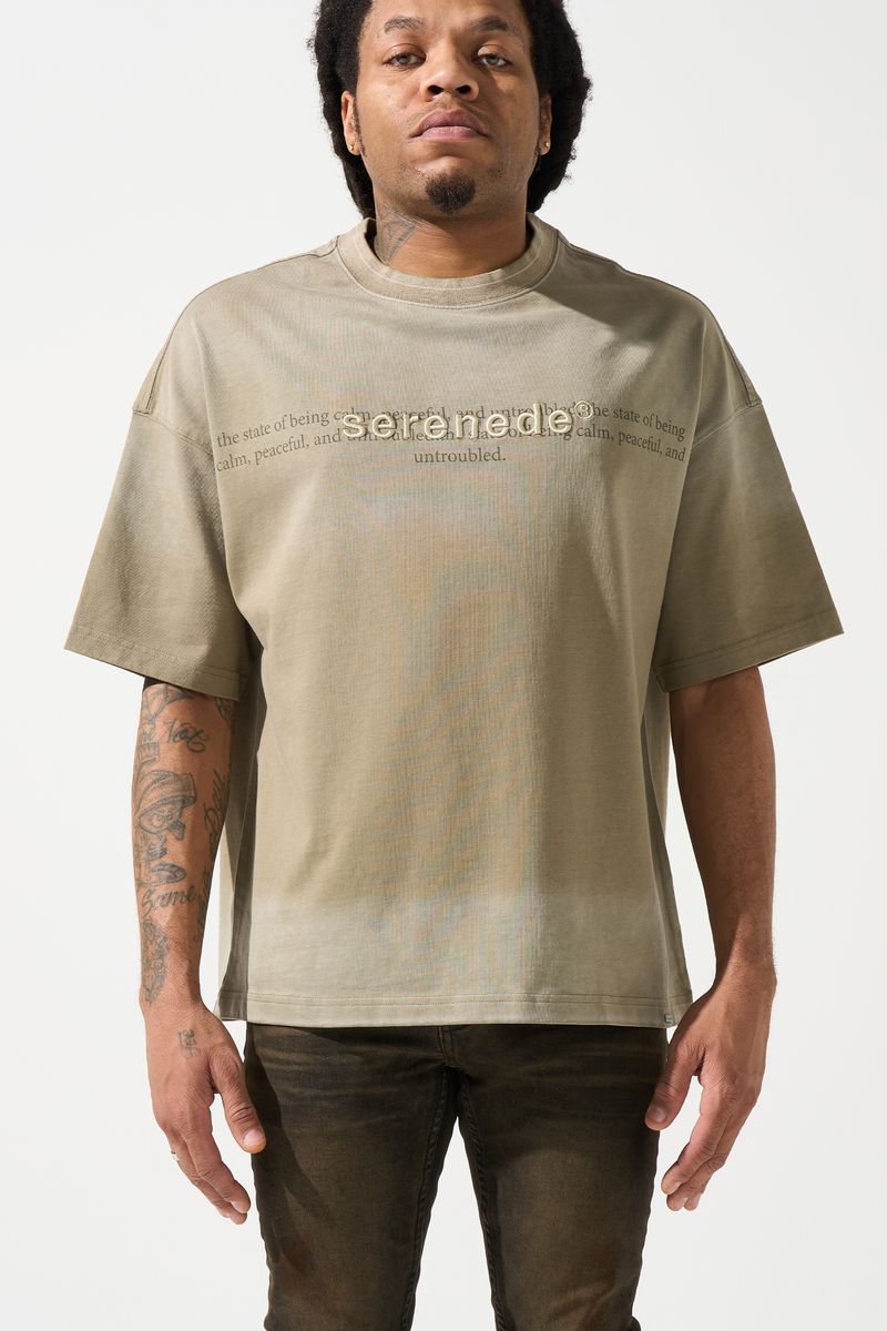 Serenede SKYLETTER Tee Fog