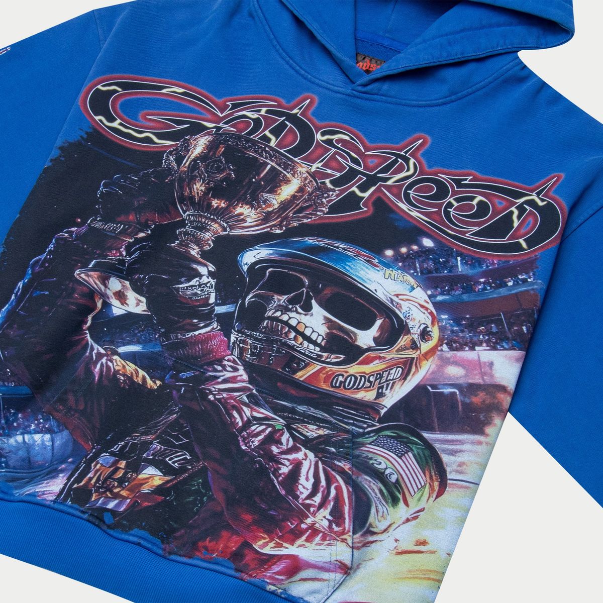 Godspeed Podium Dream Hoodie Blue Washed