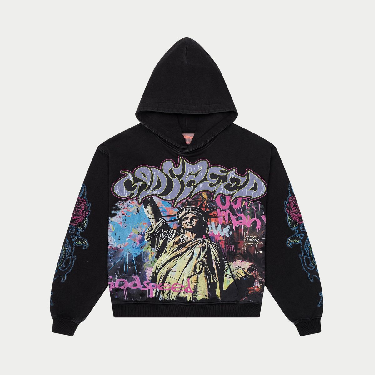 Godspeed Vandal Hoodie Black Wash