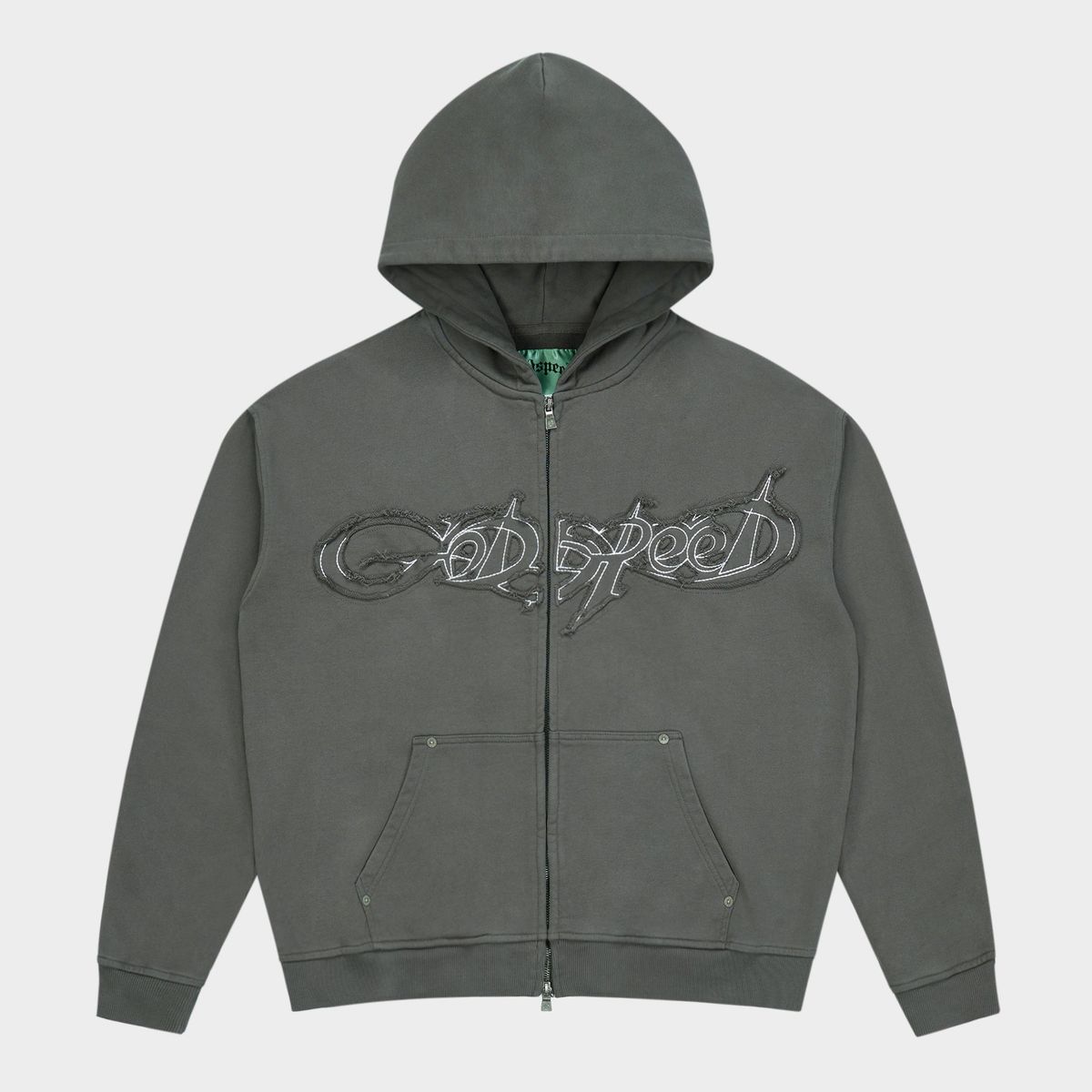 Godspeed Raw Import Hoodie Grey