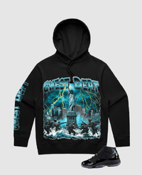 G West Men's Liberty Storm Black Hoodie