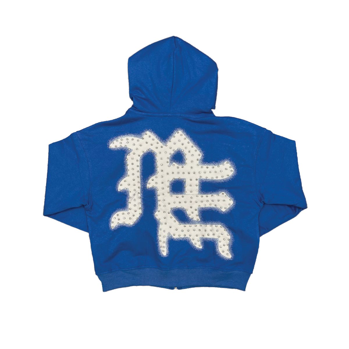 Mixed Emotion ‘End’ Hoodie Blue