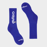 Godspeed New Age Logo Sock Blue