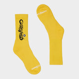 Godspeed New Age Logo Sock Yellow
