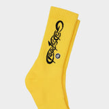 Godspeed New Age Logo Sock Yellow