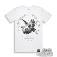 Hasta Muerte Uzi Take Over Tee White