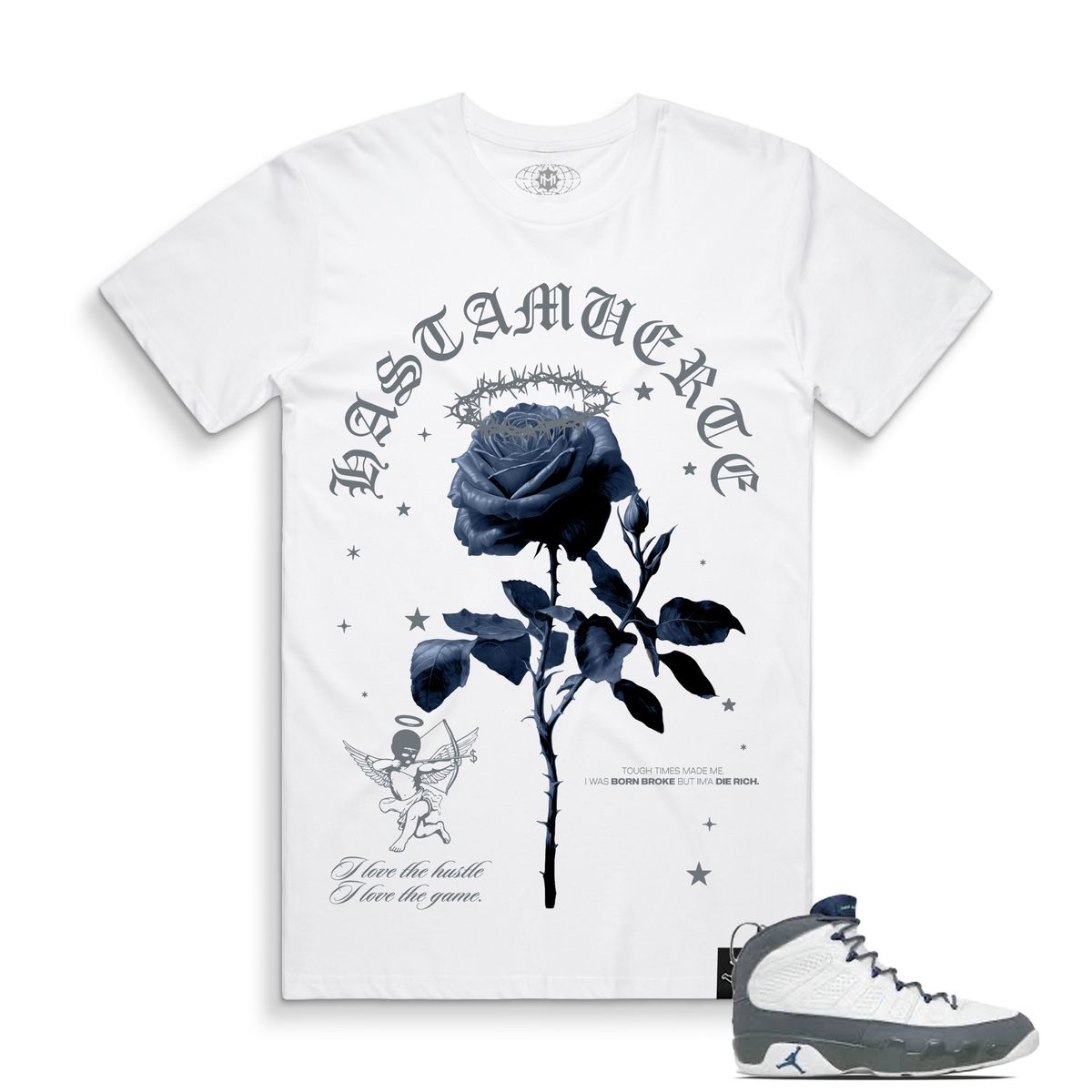 Hasta Muerte Ilth Halo Rose Tee White