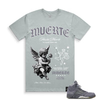 Hasta Muerte HM Rose For You Tee Smoke