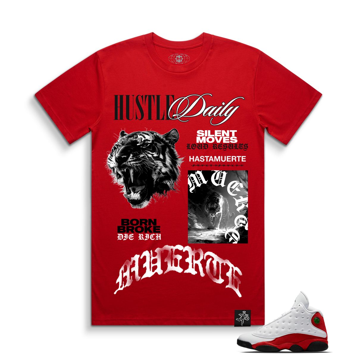 Hasta Muerte Oe Roar Tee Red