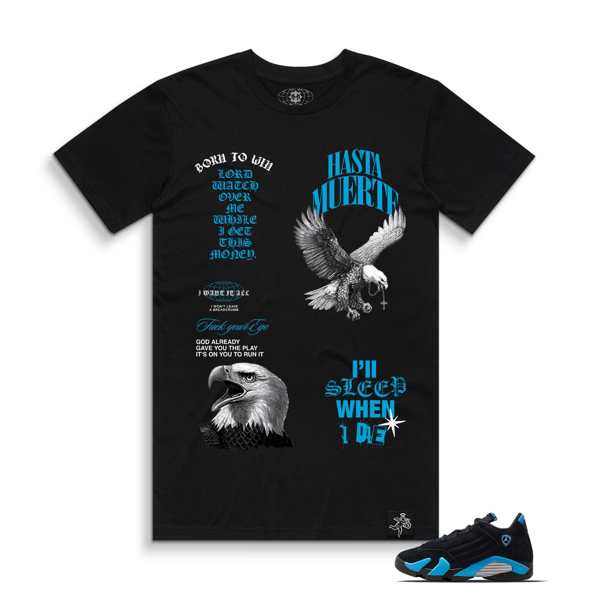 Hasta Muerte HM Faithful Tee Black