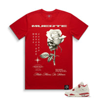 Hasta Muerte MMIS Dead Rose Tee Red