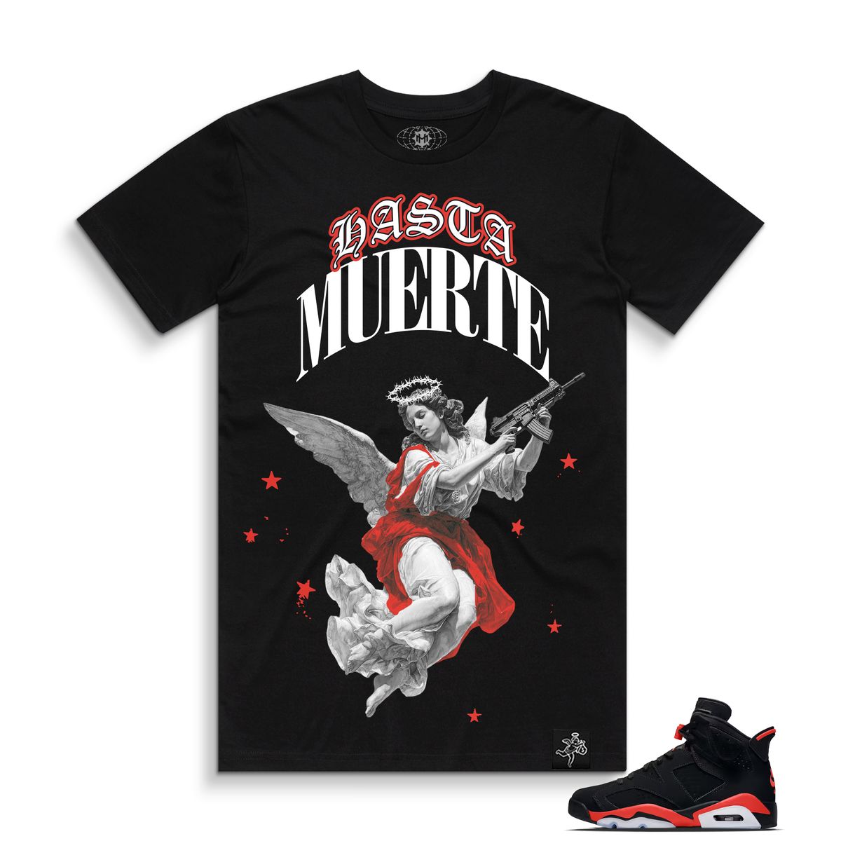 Hasta Muerte Protect Your Asset Tee Black
