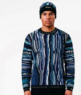 Coogi Australia Crewneck Sweater Canberra Blue