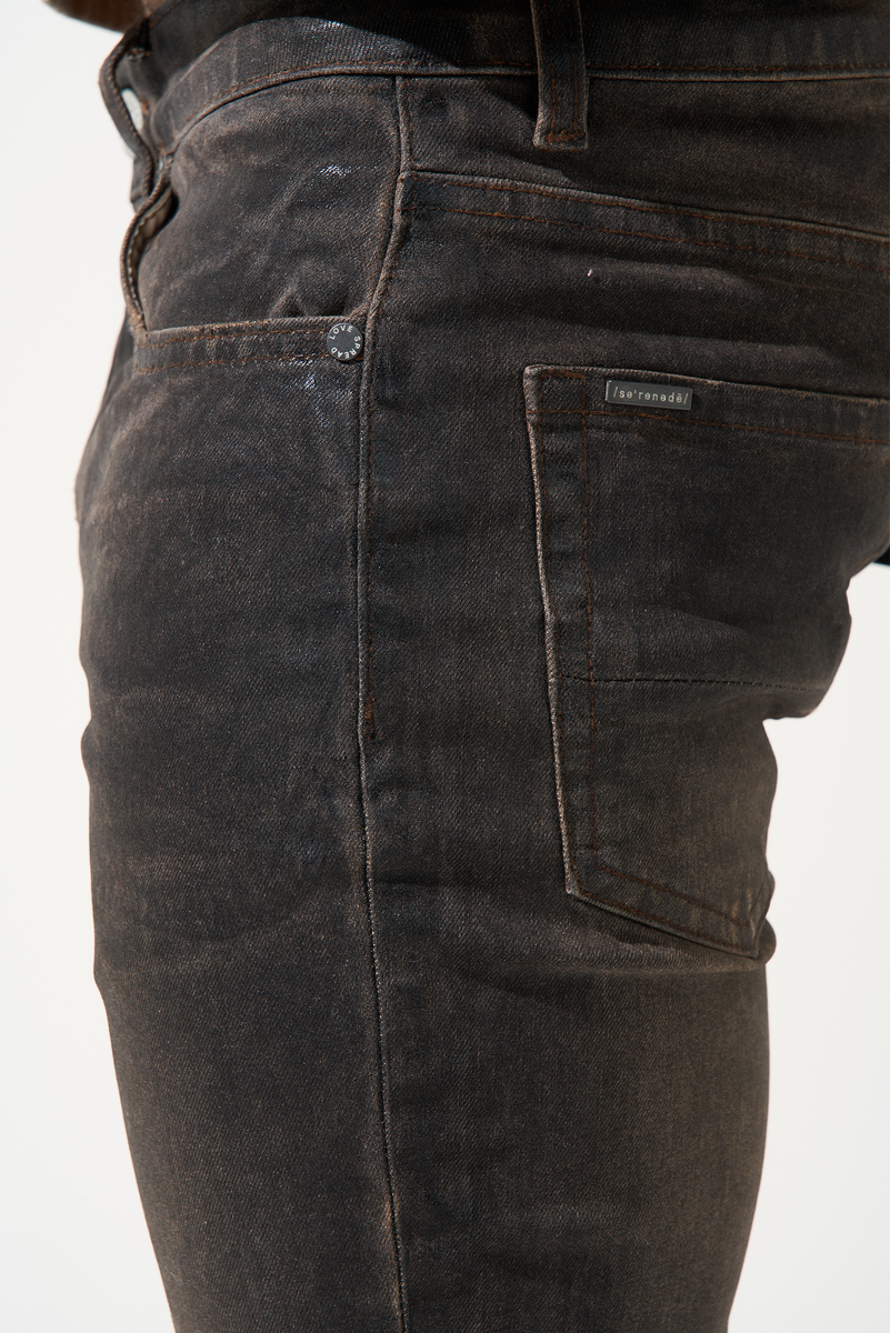 Serenede SERAPHIM Jeans Brown