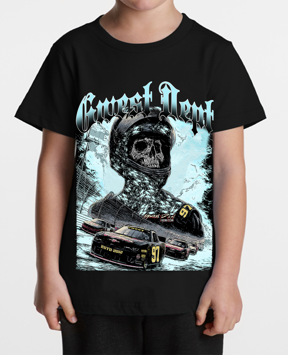 Gwest Kids Final Lap Tee Black