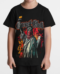 Gwest Kids Freedom Unmasked Tee Black