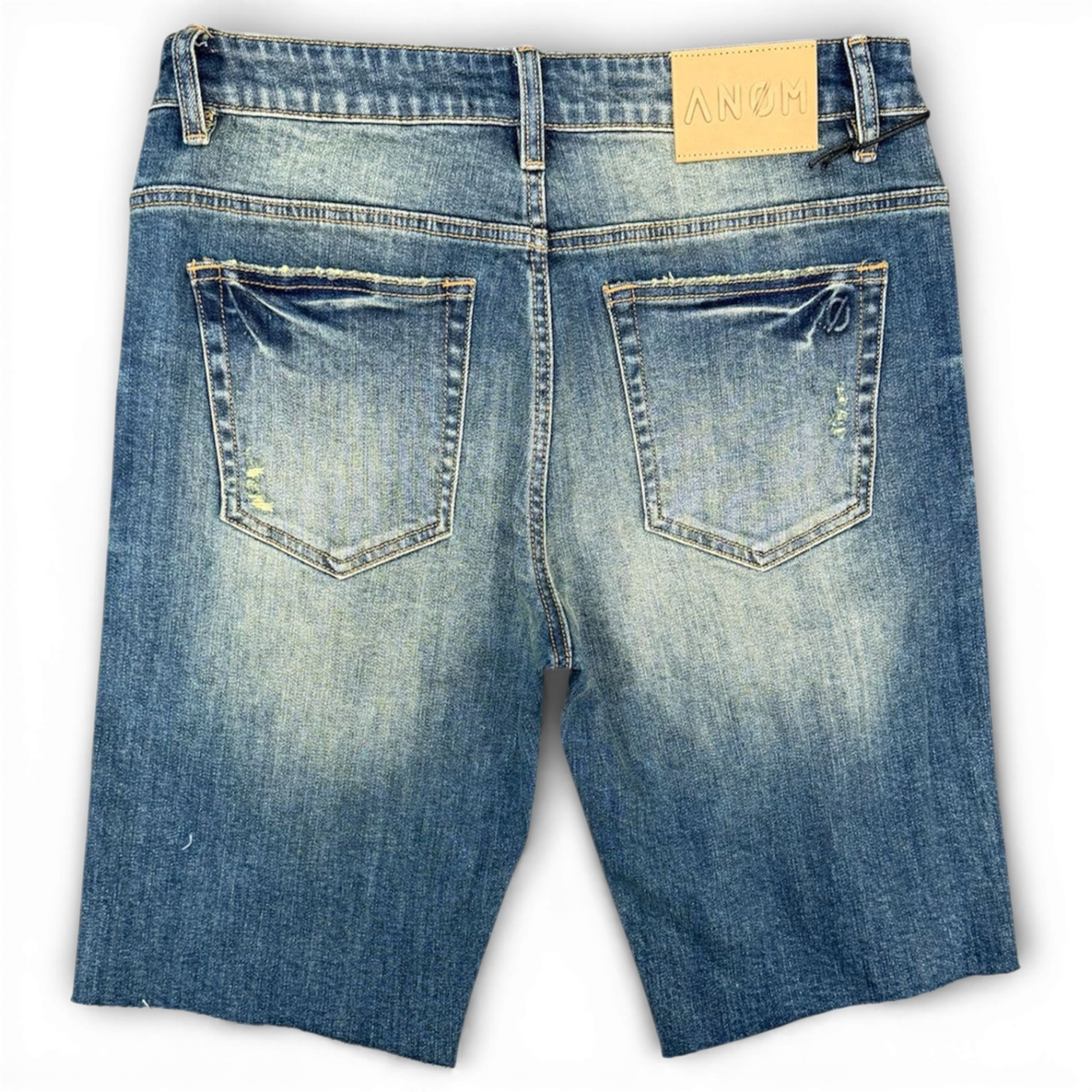 Anom 'Nightfall' Denim Shorts Medium Blue Wash