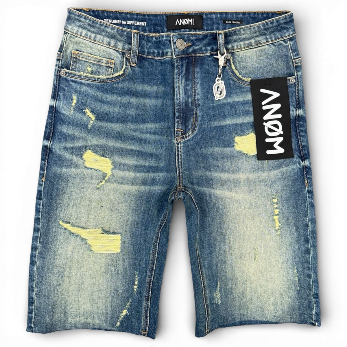 Anom 'Nightfall' Denim Shorts Medium Blue Wash