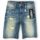 Anom 'Nightfall' Denim Shorts Medium Blue Wash