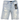 Anom 'Ghost' Denim Shorts Ice Blue Wash