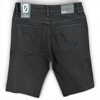 Anom 'Prime' Denim Shorts Jet Black Wash
